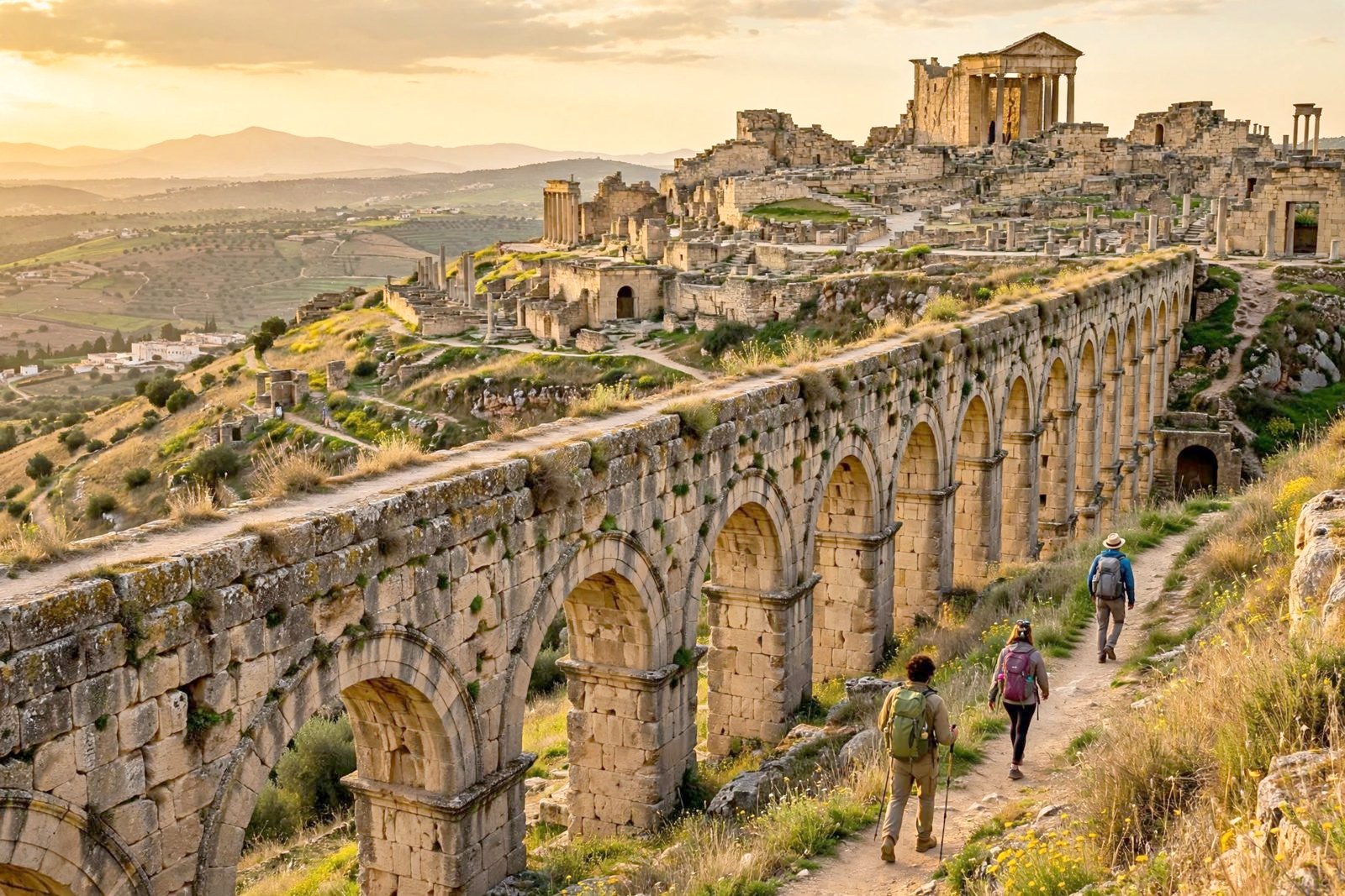 Randonnée en Tunisie : de Dougga au Dahar — photo 1